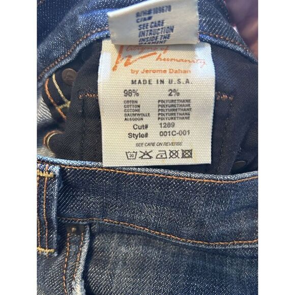 Citizens of Humanity Jeans Womens 28 Blue Kelly 001 Low Bootcut Stretch Denim - Picture 5 of 6